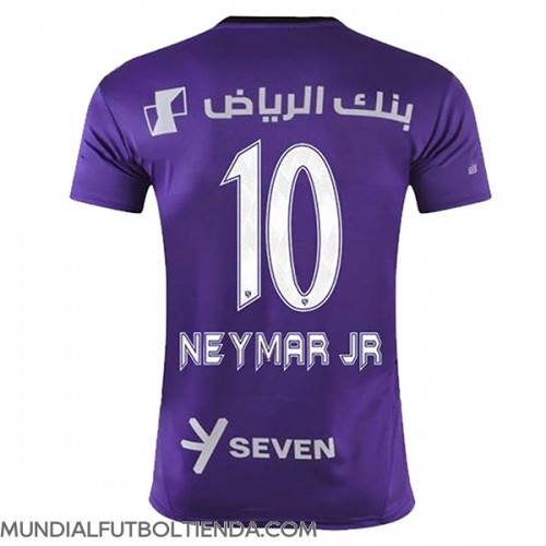 Camiseta Al-Hilal Neymar Jr #10 Tercera Equipación Replica 2024-25 mangas cortas